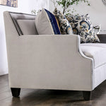 Montecelio - Transitional Light Gray Sofa