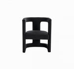 Modrest Kendra - Modern Black Fabric Accent Chair