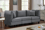 Sandrine - Contemporary Gray Sofa