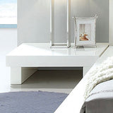 Christie- Contemporary White Nightstand