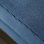 Martinique - Transitional Blue Sofa