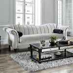 Marvin - Glam Pewter Sofa