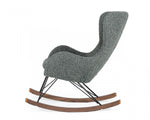 Modrest Ikard - Modern Grey Sheep Rocking Chair