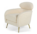 Modrest Altura - Modern Faux Fur Lounge Chair